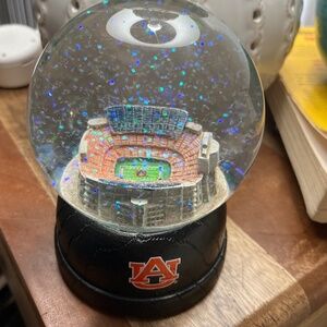 Auburn University Tigers Football Snowglobe with Bottle Opener on Bottom